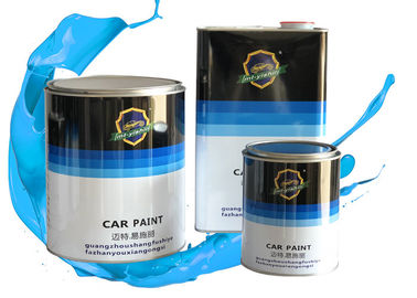 Refinish o brilho do pó automotivo metálico de prata da pintura que reveste 1K Basecoat
