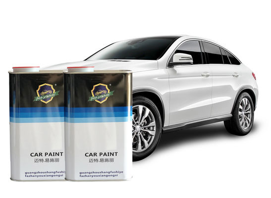 Toque contínuo do veículo da pintura do ODM 2K acima da pintura azul metálica do carro do preto de plano da pintura