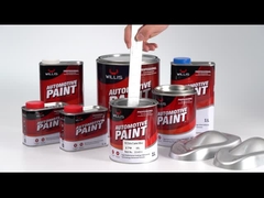 Pintura para aparelhos metálicos de prata para automóveis