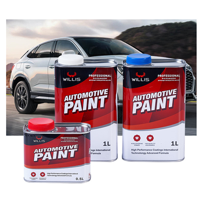 Pintura de automóvel anti-ferrugem padrão 2k clara para reparação de arranhões Pintura de automóvel endurecedora Pintura automotiva de alta qualidade