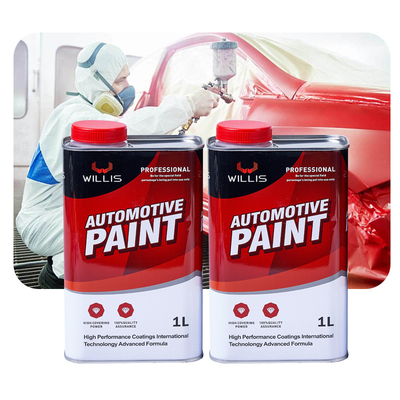 Pintura de automóvel anti-ferrugem padrão 2k clara para reparação de arranhões Pintura de automóvel endurecedora Pintura automotiva de alta qualidade
