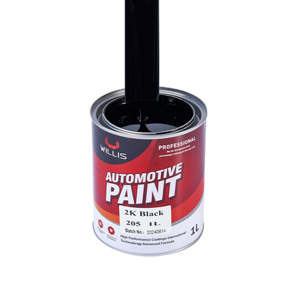 Secagem Rápida 2K Solid Auto Body Metal Filler Deep Emerald Green Flat Black 2k Spray Paint 2k Topcoat