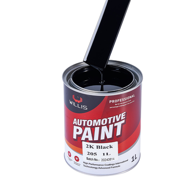 Secagem Rápida 2K Solid Auto Body Metal Filler Deep Emerald Green Flat Black 2k Spray Paint 2k Topcoat