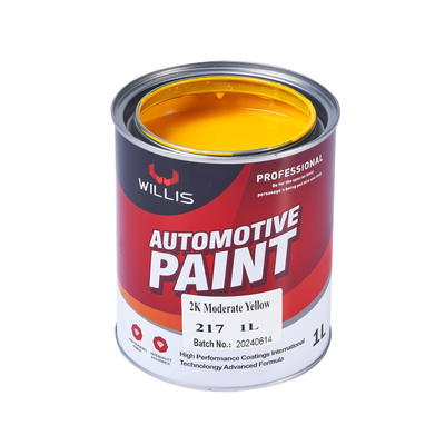Termosetting Alto brilho Solid Car Car Car Body Filler Hardener 2K Vermelho pintura de spray acrílico pintura reparação de carroceria