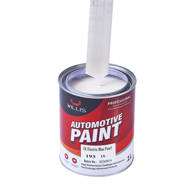 Metal Bucket 1k Primer Pearl White Car Paint Resistência a intempéries Para outdoors Colores de tinta metálica