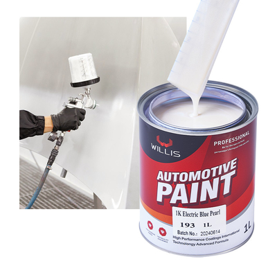 Metal Bucket 1k Primer Pearl White Car Paint Resistência a intempéries Para outdoors Colores de tinta metálica