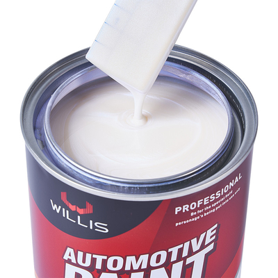 Metal Bucket 1k Primer Pearl White Car Paint Resistência a intempéries Para outdoors Colores de tinta metálica