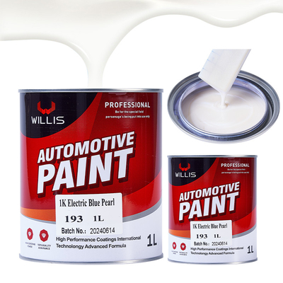 Metal Bucket 1k Primer Pearl White Car Paint Resistência a intempéries Para outdoors Colores de tinta metálica