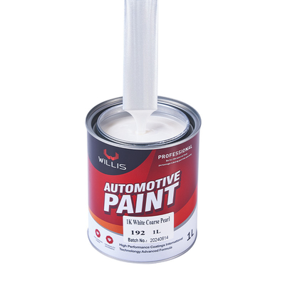 OEM 1K Pigmento Metálico Perla Branca Pintura Automóvel Pintura Automóvel Pintura Redutora Pintura Top Coat