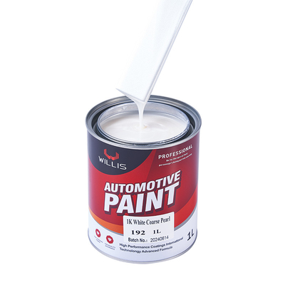 OEM 1K Pigmento Metálico Perla Branca Pintura Automóvel Pintura Automóvel Pintura Redutora Pintura Top Coat