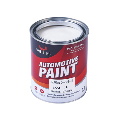 OEM 1K Pigmento Metálico Perla Branca Pintura Automóvel Pintura Automóvel Pintura Redutora Pintura Top Coat