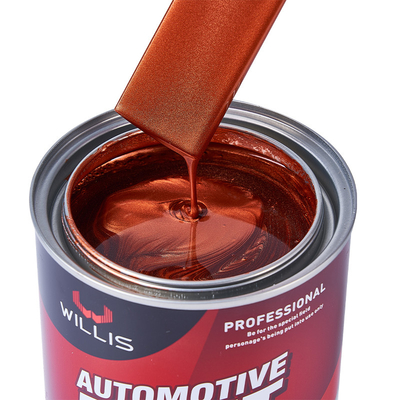 Fornecimento de fábrica Laca acrílica 1K Basecoat Pearl Car Paint 1K Copper Pearl OEM Disponível Auto Refinish Spray Car Paint