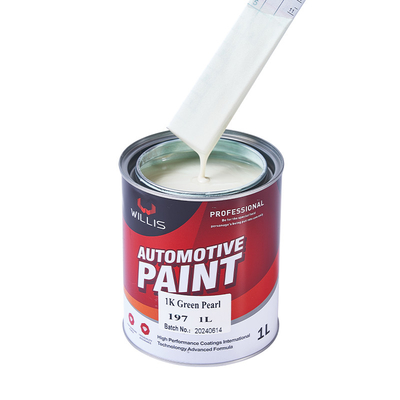 1K Basecoat Pearlescent Car Paint 1K Green Pearl Acrylic Lacquer Paint Pintura Automóvel Marcas de Pintura Metallica de Carro