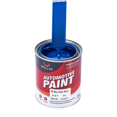 Pintura para automóveis metálica de azul brilhante misturado Pintura para automóveis metálica resistente ao calor Pigmento de prata Pintura acrílica de laca em spray