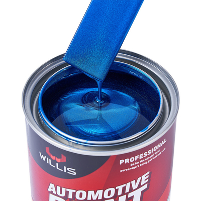 Pintura para automóveis metálica de azul brilhante misturado Pintura para automóveis metálica resistente ao calor Pigmento de prata Pintura acrílica de laca em spray