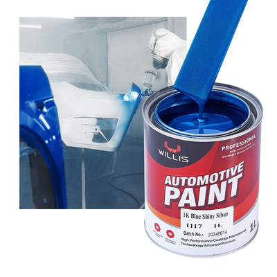 Pintura para automóveis metálica de azul brilhante misturado Pintura para automóveis metálica resistente ao calor Pigmento de prata Pintura acrílica de laca em spray