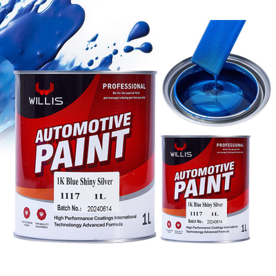 Pintura para automóveis metálica de azul brilhante misturado Pintura para automóveis metálica resistente ao calor Pigmento de prata Pintura acrílica de laca em spray