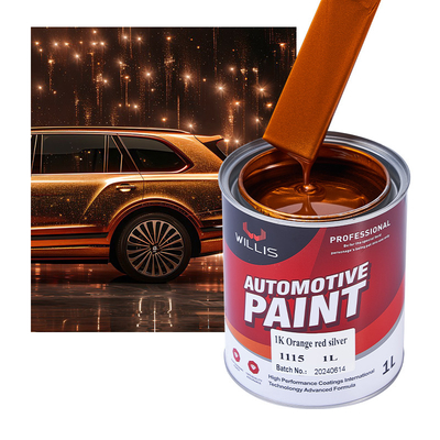 2k Clear Liquid Coating Matte Silver Car Paint Para Parafusos de Plástico Metal Automotive Paint Spray Paint