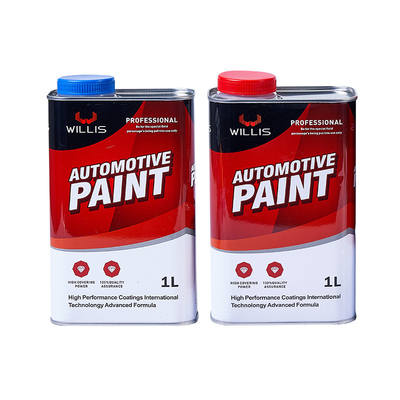 Veículo 2k Reparação de arranhões claros Tinta acrílica industrial endurecedor 2k Topcoat Tintas de pulverização de automóveis Tinta de automóvel de alto brilho