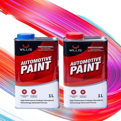 Fornecimento de fábrica Alto brilho secagem lenta 2k Tricolor de tinta automotiva OEM Disponível Spray Paint Car