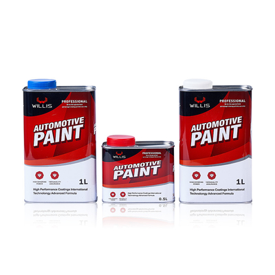 Venda Quente Willis Anti-ferrugem Navio Metálico Acrílico Transparente Pintura de Carro Pintura de Carro Endurecedor Alto Brilho Camada Limpa