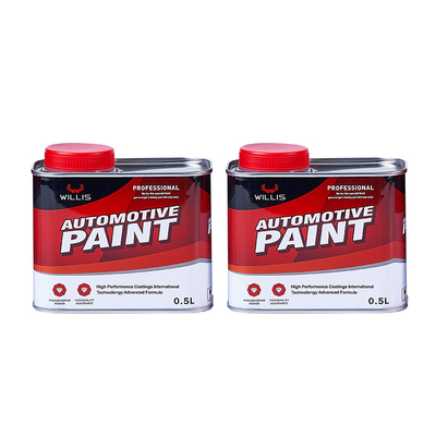 Venda Quente Willis Anti-ferrugem Navio Metálico Acrílico Transparente Pintura de Carro Pintura de Carro Endurecedor Alto Brilho Camada Limpa
