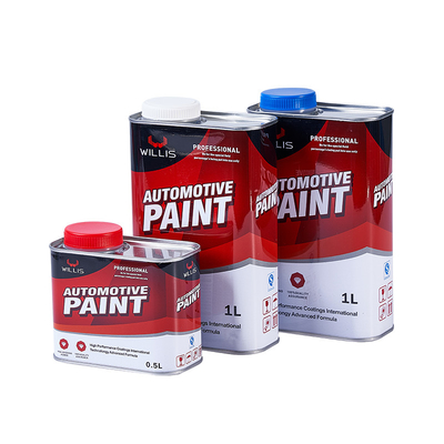 Venda Quente Willis Anti-ferrugem Navio Metálico Acrílico Transparente Pintura de Carro Pintura de Carro Endurecedor Alto Brilho Camada Limpa