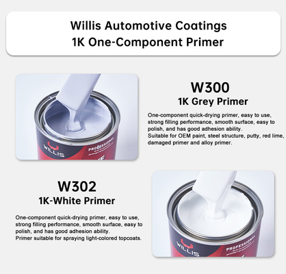 Venda Quente Epoxi Branco Automotive Primer Paint Resistente à Corrosão Trituração a Seco Automotive Epoxy Paint 2k Epoxy Primer