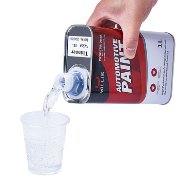 N Acetato de butílio Retalhador de tinta de automóvel transparente de volatilização rápida Primer Espray Paint Paint Baseada em acrílico