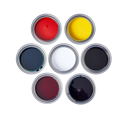 Alloy Matte Black Publicity Paint Resistente a produtos químicos Para sinalização de trânsito Rodoviário Sinalização de trânsito
