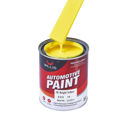 Branco Negro Líquido 2k Amarelo Brilhante Tinta de Carro Intermediária Primer Auto Refinish Paint Tinta Acrílica Spray