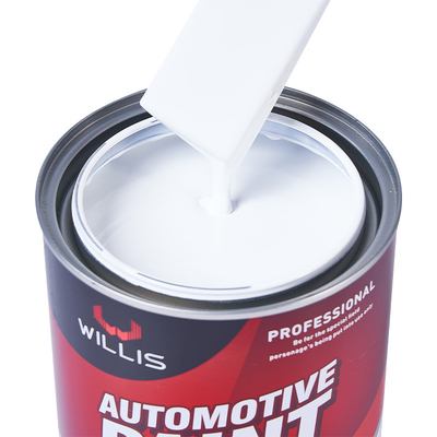 Metal White 2K Solid Paint Carro Corpo Touch Up Spray Resistência à água Auto Refinish Paint 2k Spray Paint