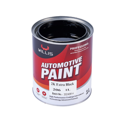 Veículo Touch Up Laranja Vermelho Verde 2K Pintura Sólida 2K Pintura Acrílica Extra Negra Revestimento Líquido Pintura Automóvel