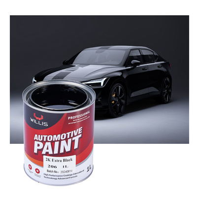 Veículo Touch Up Laranja Vermelho Verde 2K Pintura Sólida 2K Pintura Acrílica Extra Negra Revestimento Líquido Pintura Automóvel