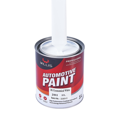ODM Solid 2k White Automotive Paint,Auto Refinish Paint,Acrylic Spray Paint,Fabricante de pintura automotiva
