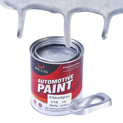 1K Primer Perla Prata Pintura Automóvel Metallica Padrão 2K Epoxi Primer 1K Prata Metallica Base Coat