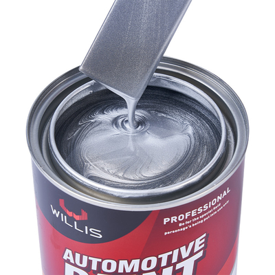 Resistente a arranhões Tinta metálica de automóveis de prata durável 2 anos Vida útil Tinta metálica de automóveis