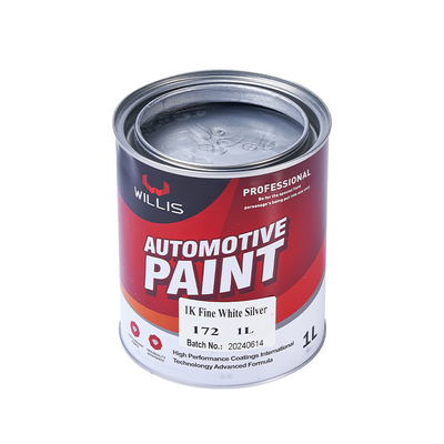 Low Voc Silver Metallic Automotive Paint High Solid Industrial Primer Acrílico Laca Spray Paint Metallic Auto Paint