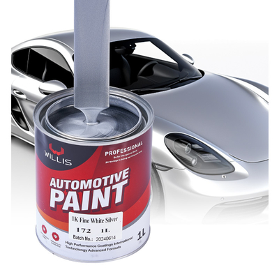 Low Voc Silver Metallic Automotive Paint High Solid Industrial Primer Acrílico Laca Spray Paint Metallic Auto Paint