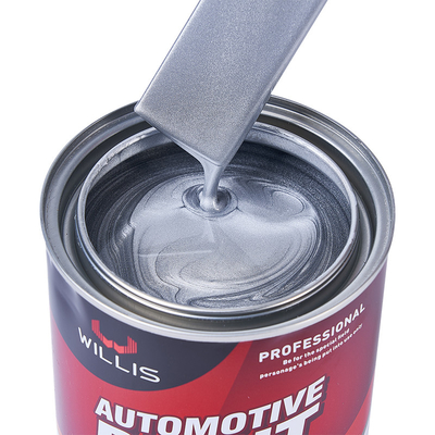 Low Voc Silver Metallic Automotive Paint High Solid Industrial Primer Acrílico Laca Spray Paint Metallic Auto Paint