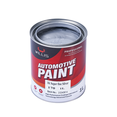 Tinta para automóveis metálica de azul brilhante, resistente ao calor, de tamanho ajustável, pintura acrílica com laca