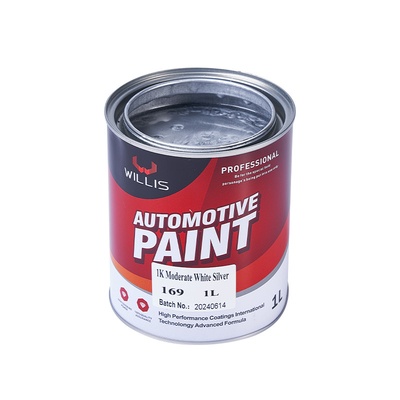 Refinar Pintura de Automóveis Metálica de Prata Espalhadora em Pó 1K Basecoat, pintura a vapor de laca acrílica, pintura de carro