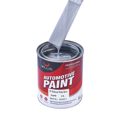 Refinar Pintura de Automóveis Metálica de Prata Espalhadora em Pó 1K Basecoat, pintura a vapor de laca acrílica, pintura de carro