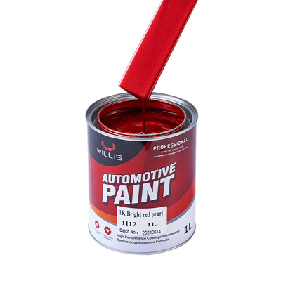 Metal Bucket 1k Primer Pearl White Car Paint Resistência a intempéries para outdoors, revestimento líquido, pintura de automóveis