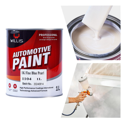 1K Basecoat Vermelho/Negro Pearl Car Paint, resistente a intempéries Pearlescent Auto Paint, Clear Coat, Hardener, Thinner