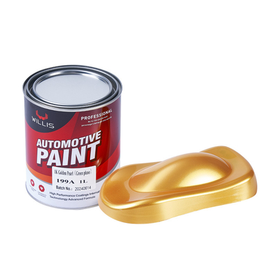 1K Pearl Car Paint para revestimento líquido personalizável na fase verde da pérola dourada