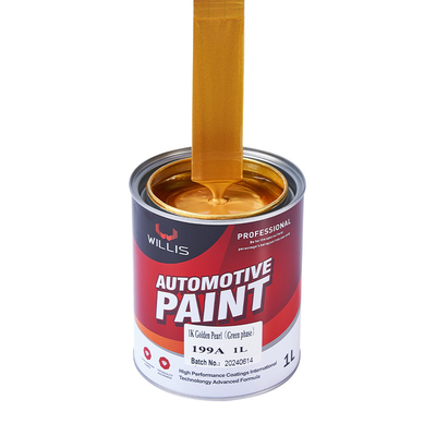 1K Pearl Car Paint para revestimento líquido personalizável na fase verde da pérola dourada