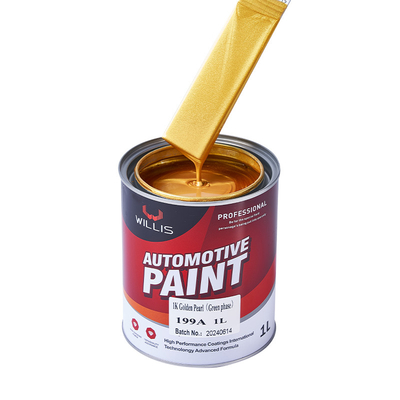 1K Pearl Car Paint para revestimento líquido personalizável na fase verde da pérola dourada