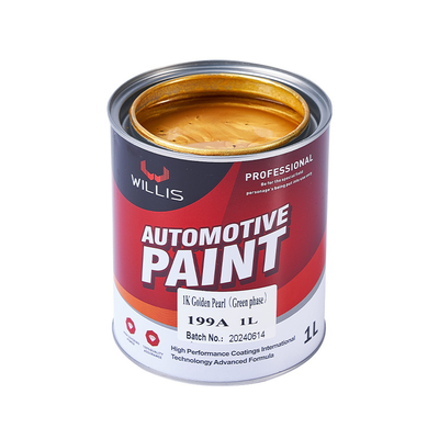 1K Pearl Car Paint para revestimento líquido personalizável na fase verde da pérola dourada