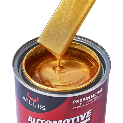1K Pearl Car Paint para revestimento líquido personalizável na fase verde da pérola dourada
